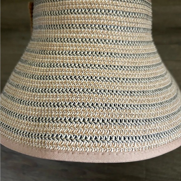 Magid Hat Adjustable Headband‎ Beach Sun Visor Floppy Brim Woven Natural Paper - Picture 3 of 8